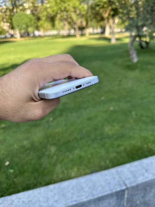 iPhone 15 128gb White Neverlock ! АКБ 100% ! Айфон 15