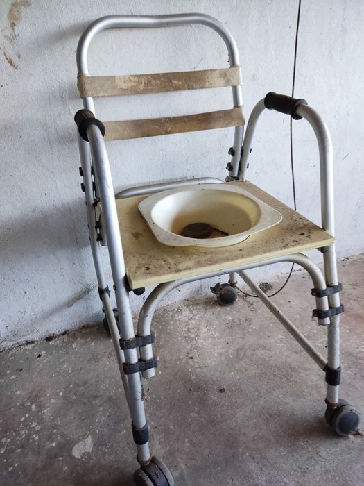 Vendo Cadeira Sanitária com Rodas