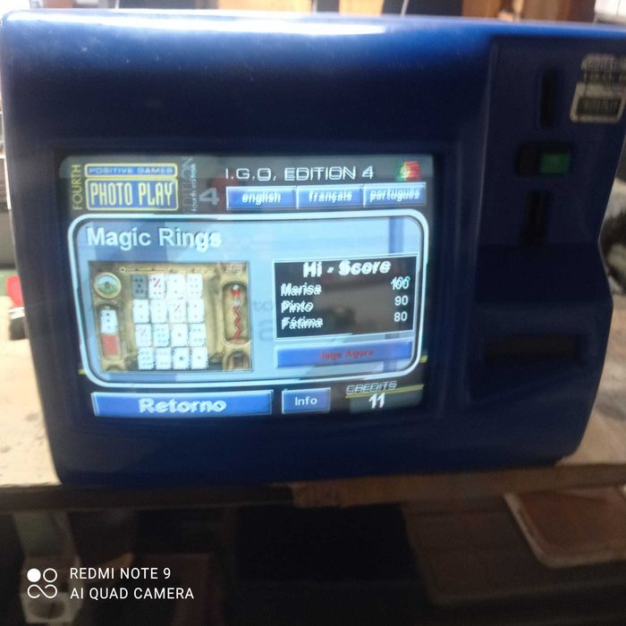 Máquina arcade photoplay