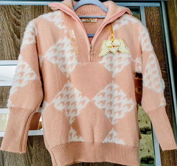 Новий[з біркою]теплий/м'якенький дитячий светр Sarlan (Туреччина)
Абсо