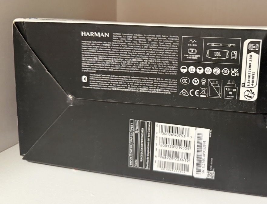 Акустична система JBL Charge 6 Black
