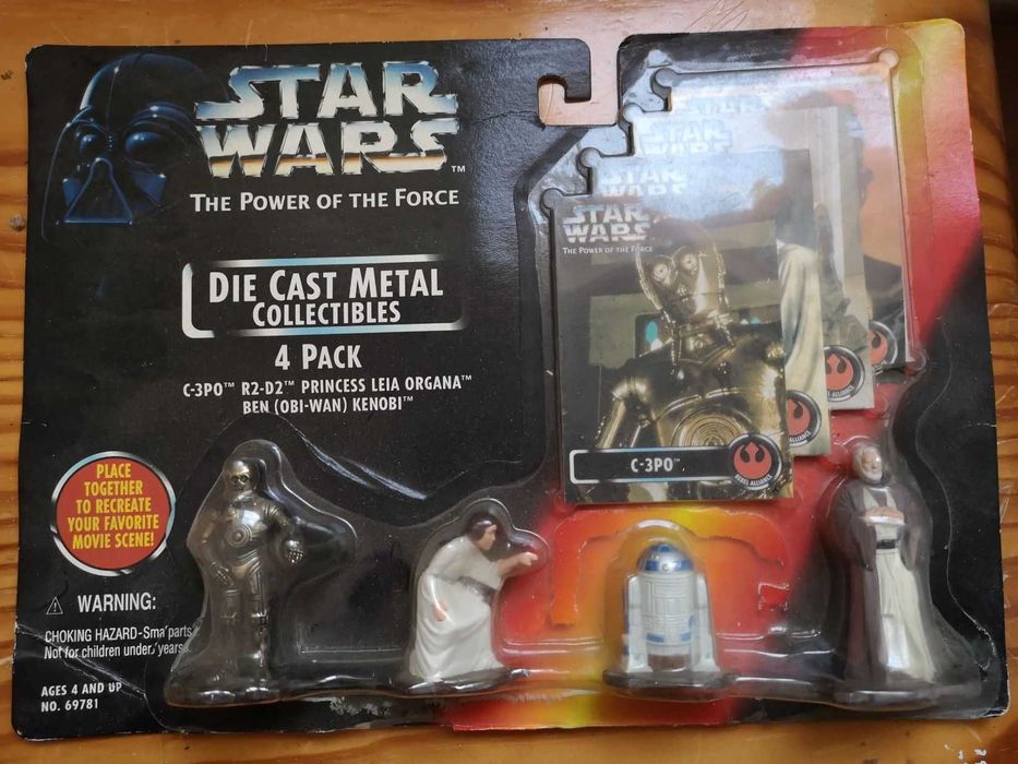Star Wars (The Power of the Force) Die Cast metal Collectibles