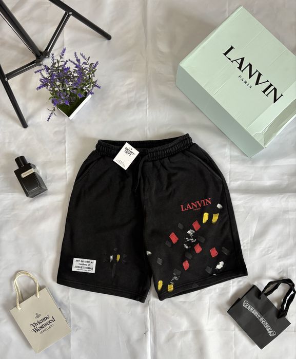 Шорти Lanvin Ланвін Gallery dept Галері Депт Чорні Літо Топ