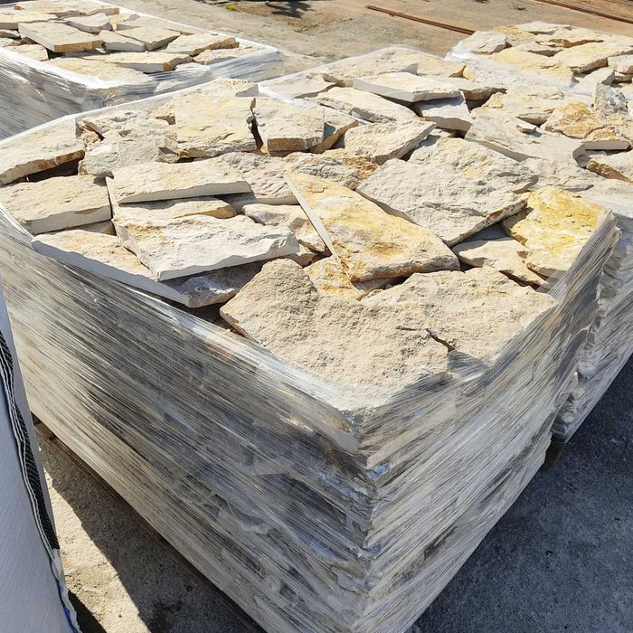 Revestimento Pedra Amarela/Bege BND