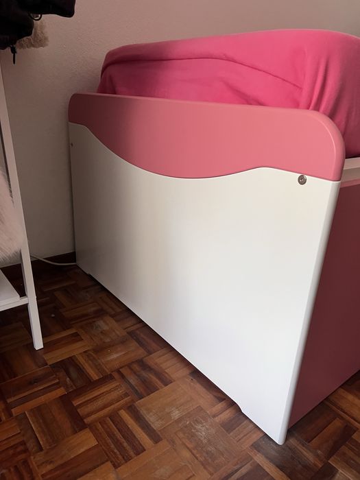 Cama solteiro com arrumaçao +  Colchão