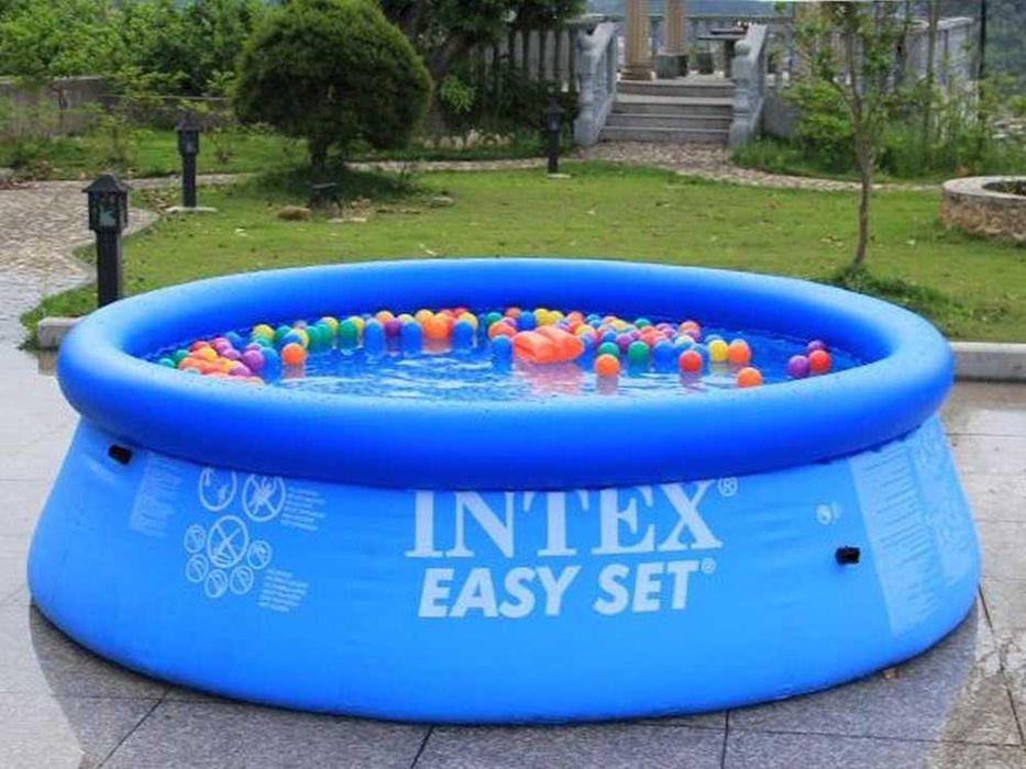 Басейн дитячий надувний наливний Intex 244x76см Різні розміри Нові