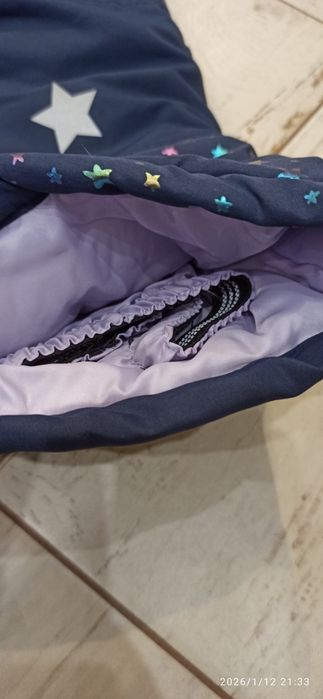 Nowy zimowy kombinezon dla dziewczynki 110/116