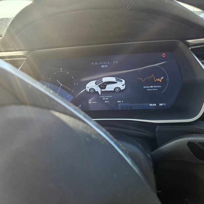 Vendo Tesla S 85 Impecável de tudo