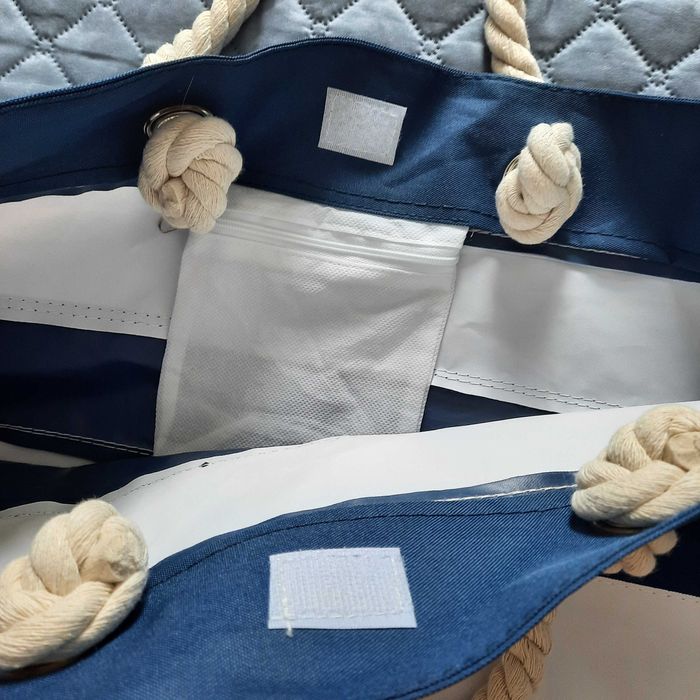 torba plażowa w paski