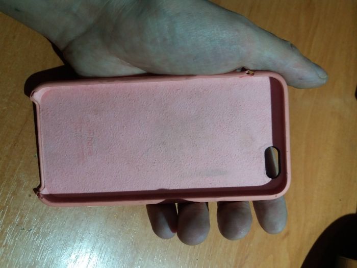 чехол для Apple iPhone 6 накладка pink