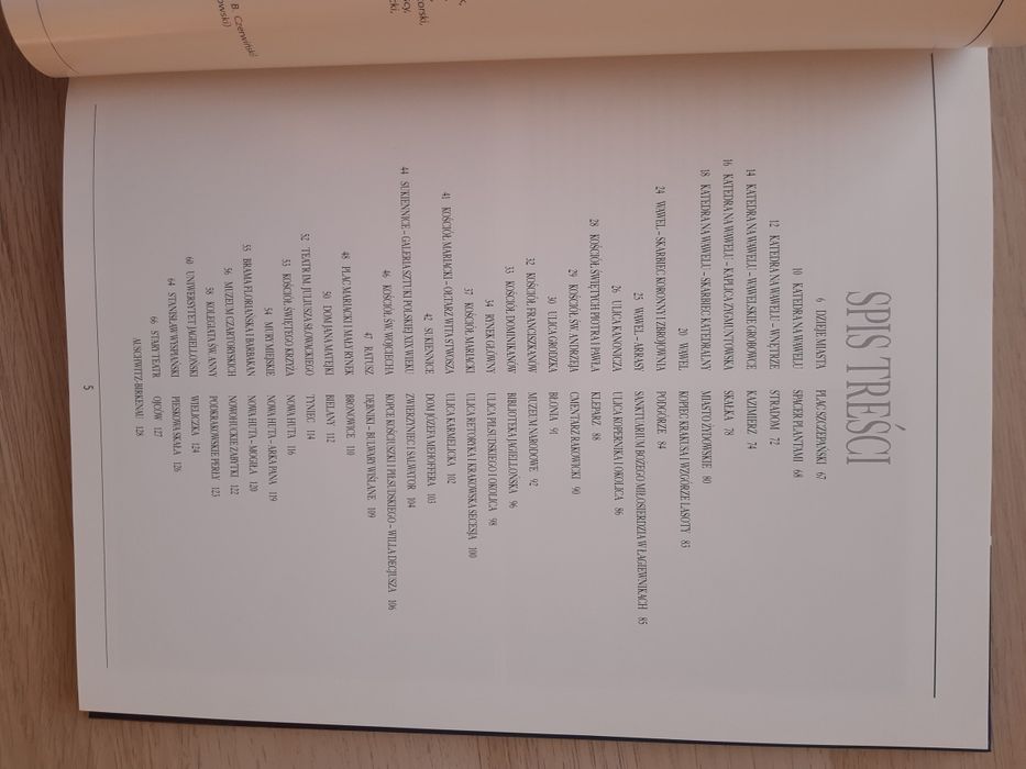 Książka ze zdjęciami i opisem Krakowa album Kraków