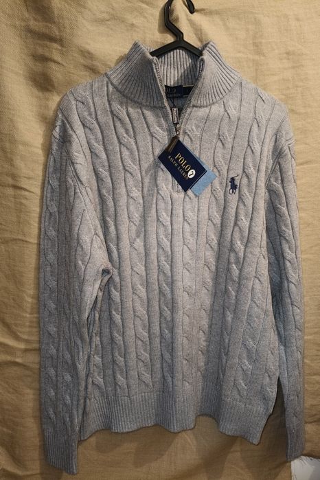 Camisola Polo Ralph Lauren | Regular Fit | Cinza | L