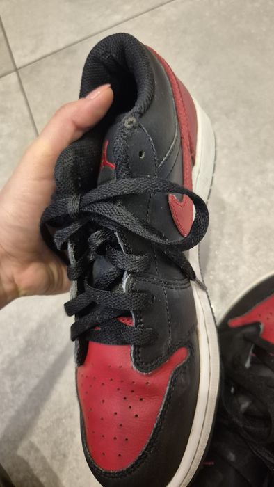Nike Air Jordan One Low 40 czerwono czarne