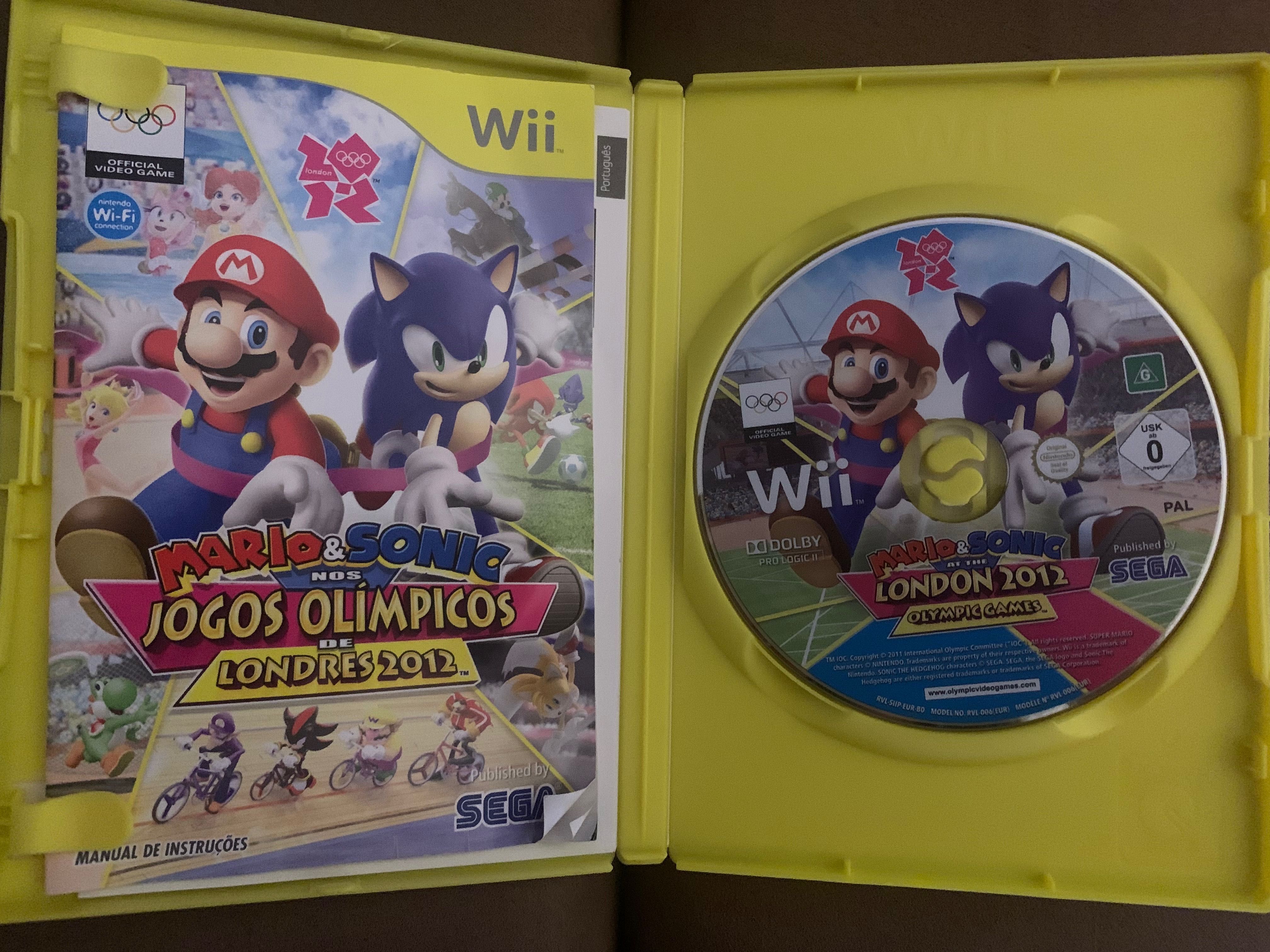 Jogo Wii Mário e sonic jogos olímpicos Quinta do Conde • OLX Portugal