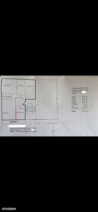 Mieszkanie bez pośredników, 4-pokoje, balkon, piwnica - os. Bańgów