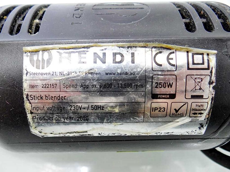 Mikser ręczny, blender Hendi 222157 250 W / Eko Komis