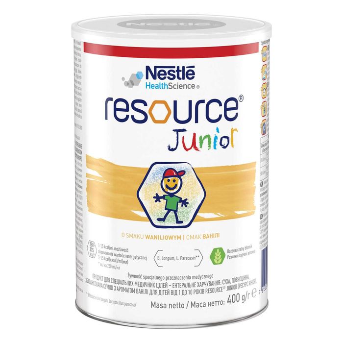 Суміш Nestle Resource Junior ентеральне харчування 1 - 10 років, 400г