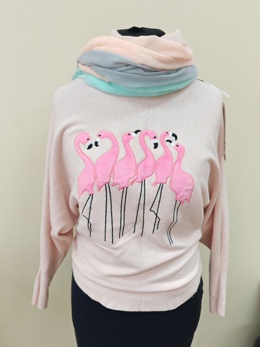Sweter z rękawem S