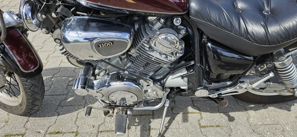 Virago 1100 toda de origem vendo ou troco por.      XJR 1300