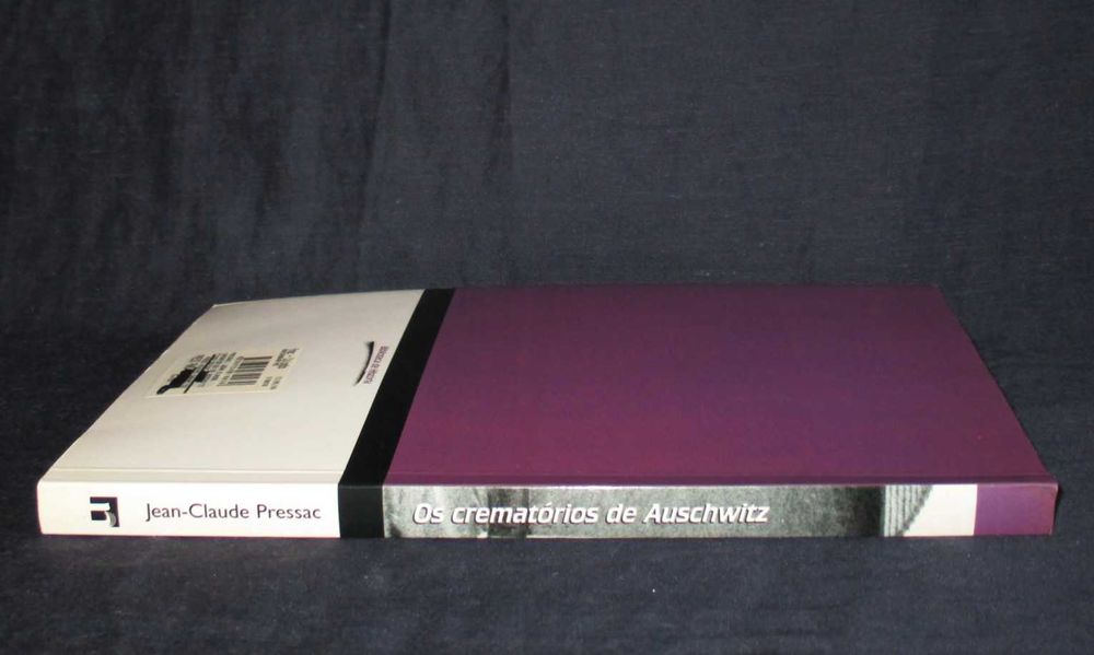 Livro Os Crematórios de Auschwitz Jean-Claude Pressac 1999
