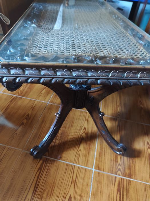 Mesa de centro retangular