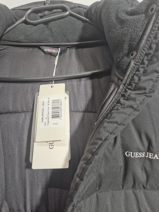 Płaszcz męski Nowy Guess rozmiar L