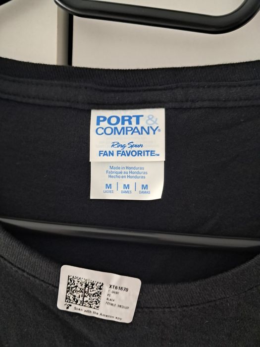 Czarna damska koszulka M