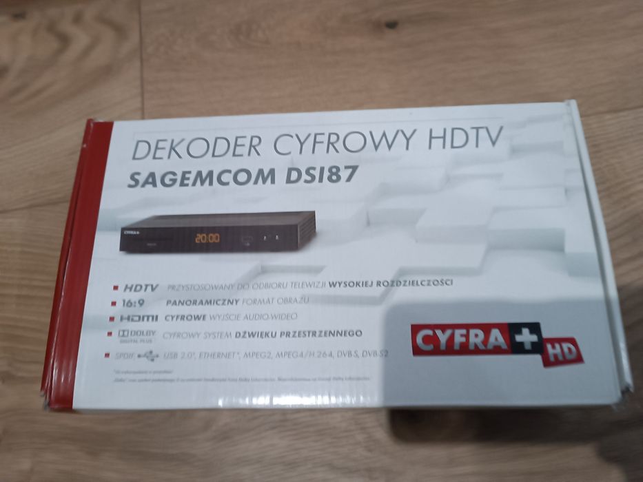 Dekoder cyfrowy HDTV Sagemcom DSI87