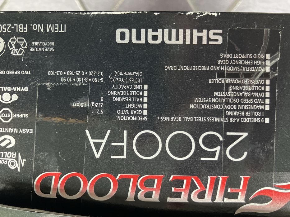 Shimano fireblood 2500 FA