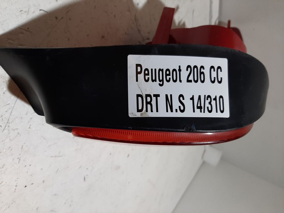 Farolim direito PEUGEOT 206 CC (2D)