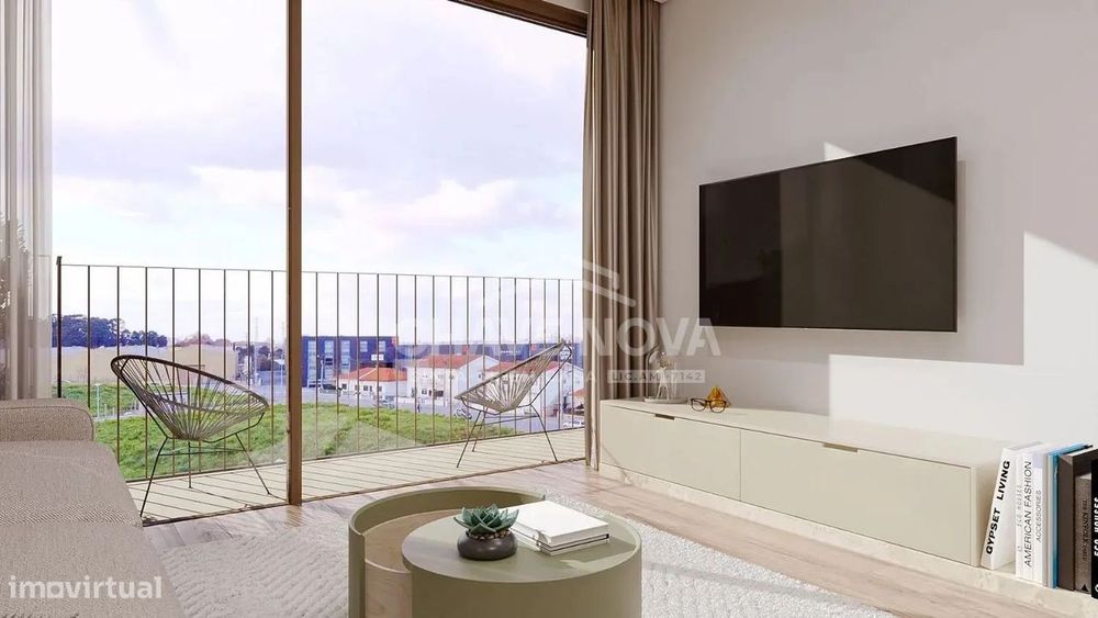 T1 Novo c/ Lugar de Garagem em Oliveira do Douro