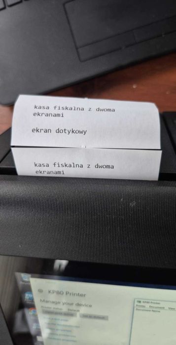 kasa fiskalna  RIPAC-10p1-a1-46r  ekran 10cali