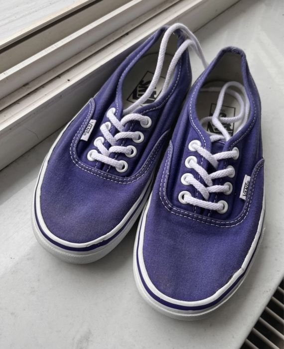 Vans fioletowe trampki tenisówki