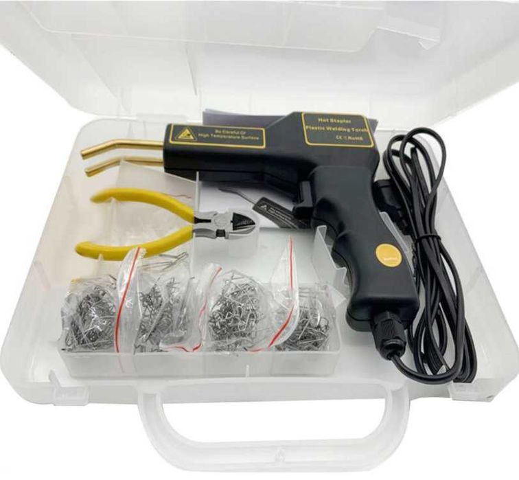 Máquina de solda de plástico 50w com 200 peças Nova