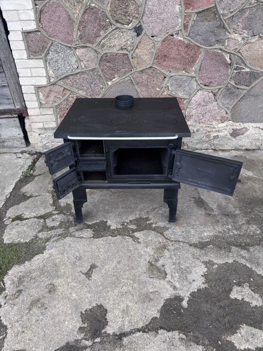 Kuchnia żeliwna koza piecyk kominek