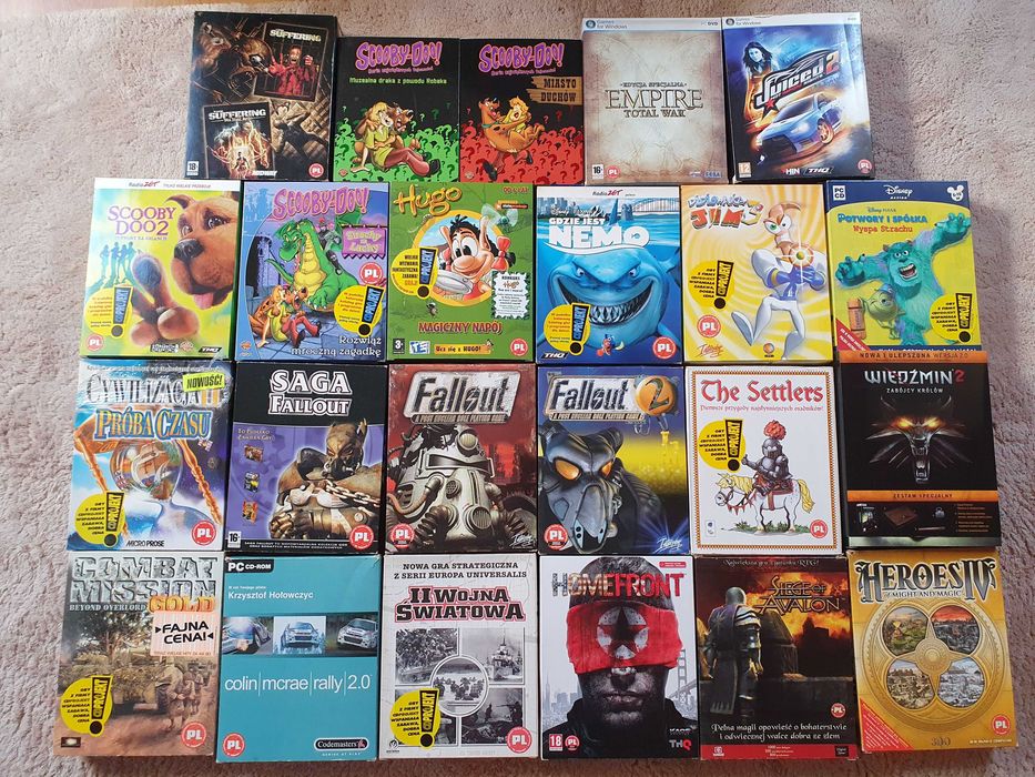 Polskie BIG BOX (CD Projekt) na wymianę PL PC