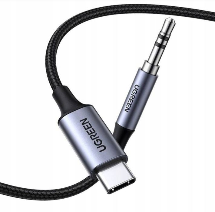 UGREEN Kabel Audio AUX USB-C 3,5mm Mini Jack 1m