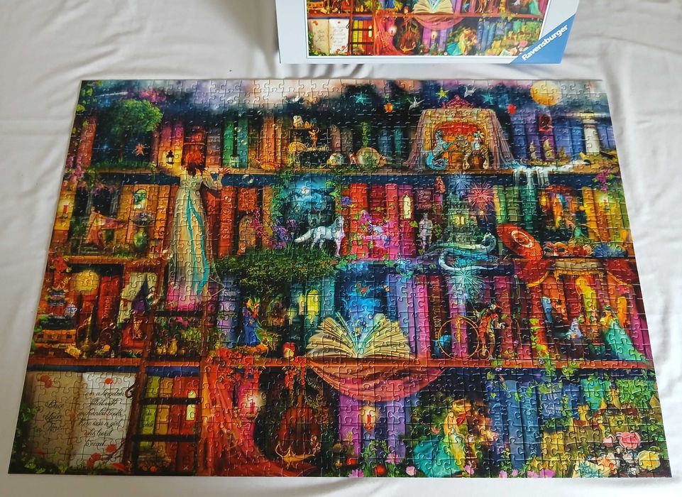 puzzle Ravensburger - Magiczna Biblioteka (1000 elementów)