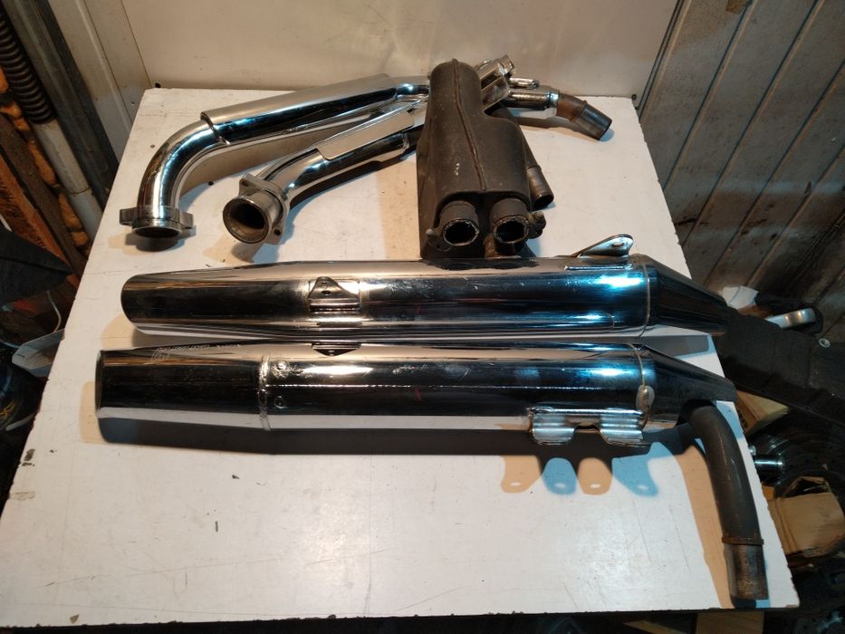 Suzuki VL 1500 układ wydechowy tłumik wydech