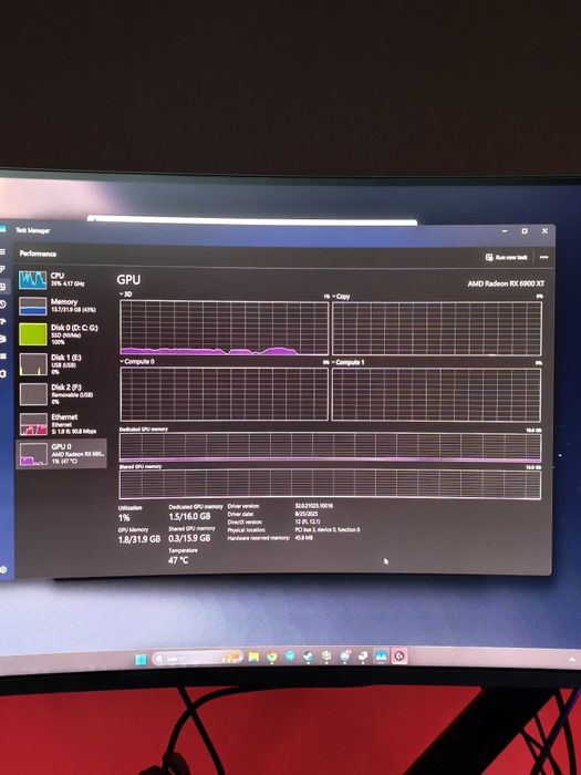 Ігровий комп'ютер MSI RX 6900 XT/32 RAM/ I5 11400F