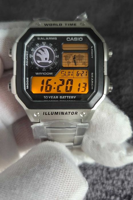 Casio Royale SKODA MOD AE-1200WHD – Fabrycznie Nowy Unikat