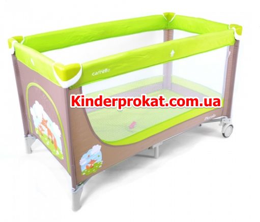 Прокат Детская кроватка манеж на прокат в Киеве CARRELLO Graco