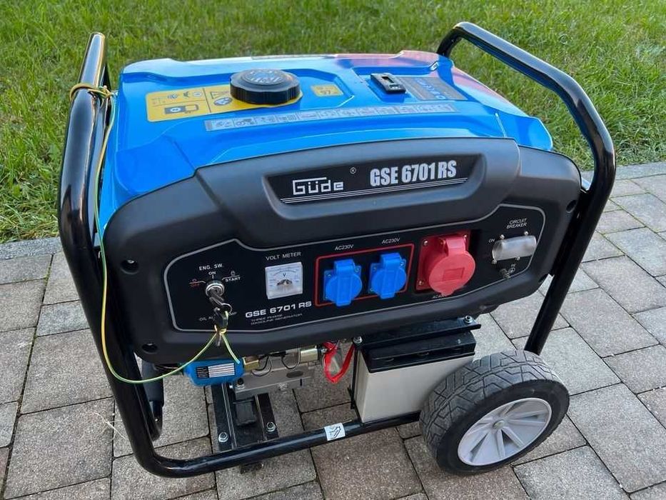 Генератор бензиновий Gude GSE 6701 RS 5 кВт