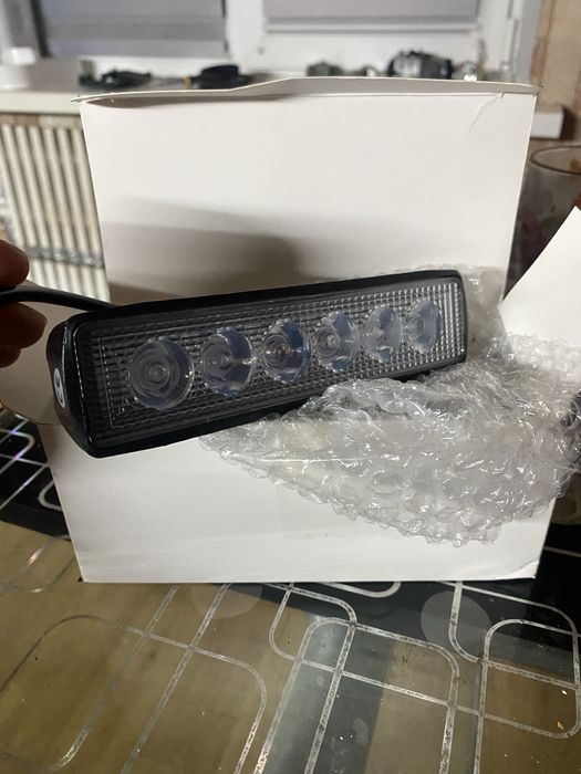 Міні лед балки туманки дві шт