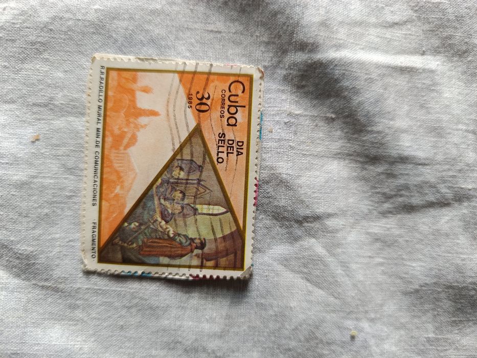 Selo de colleccao "Cuba"1982.