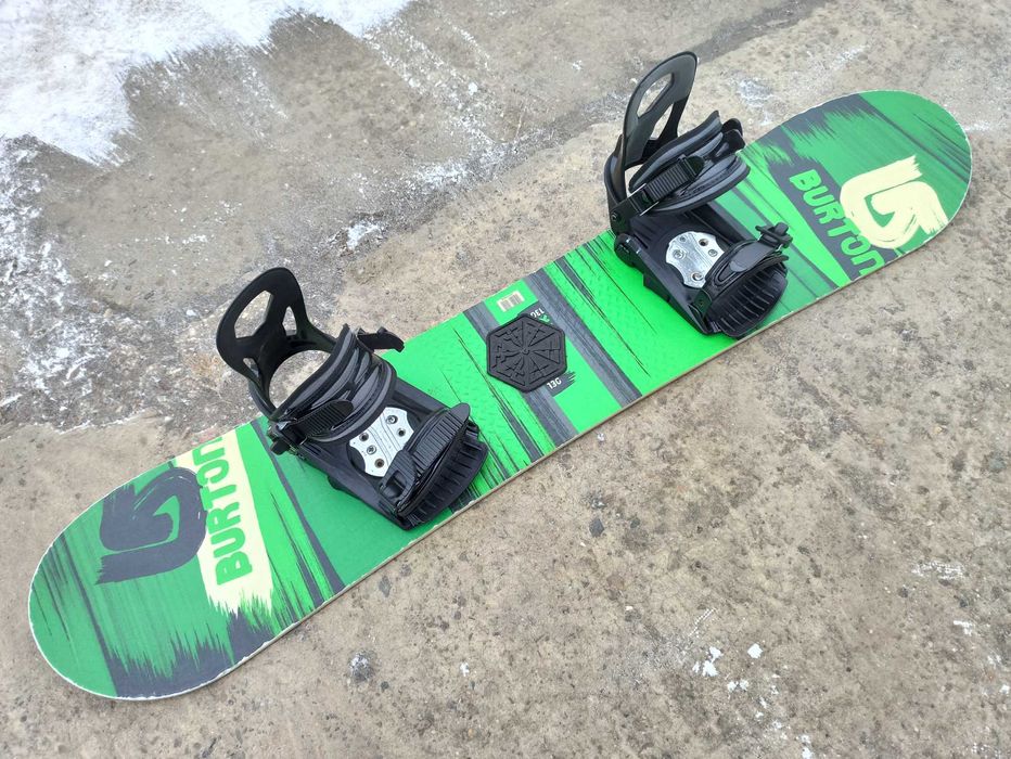 Deska snowboardowa snowboard Burton LTR 130 cm + wiązania obrotowe