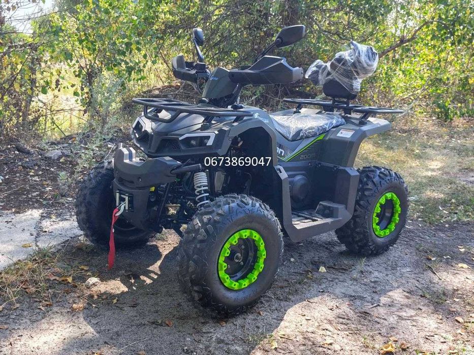 Квадроцикл Comman Scorpion 200M Навантаження -300 кг 13 к.с. Лебідка Фаркоп Доставка безкоштовна Різні кольори Кредитуємо!