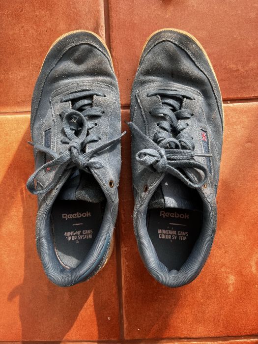 Reebok classic x montana cans