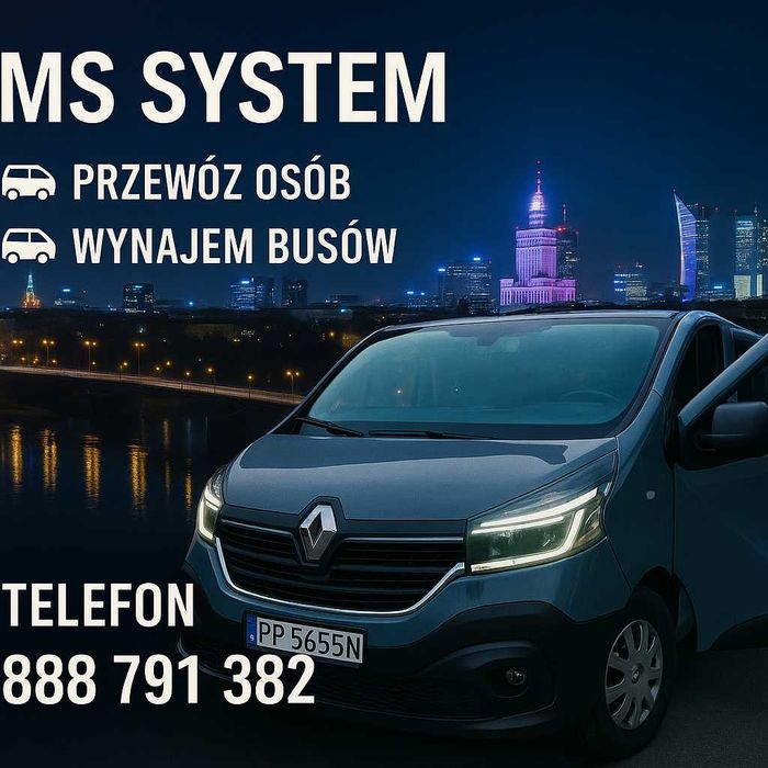 Wynajem Busa 9 osobowego