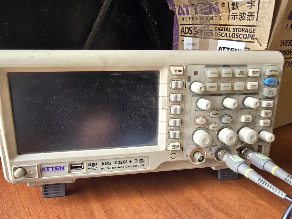 Oscyloskop ATTEN ADS 1022+ 25MHz Jak nowy